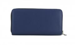blaue Brieftasche Azul Fiona Embossed Half Desigual