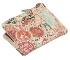 Slim Wallet Anekke Kenya bunt Giraffe