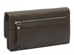 Ledergeldtasche Liebeskind Slam Wallet Large Nori green RFID