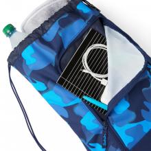 Rucksack Satch Gymbag Troublemaker blau Camouflage