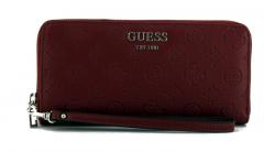 Ziparound Börse Guess Naya SLG Black Schlaufe