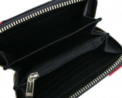 Damengeldbörse Black Tommy Hilfiger TH Essence Med Za schwarz
