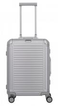 Travelite Next 4w Trolley 55cm Handgepäckkoffer Aluminium