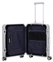 Travelite Next 4w Trolley 55cm Handgepäckkoffer Aluminium