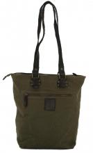 Henkeltasche beige gelb Mustard Harbour2nd Annen Print Leinen