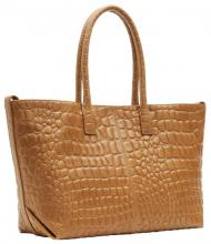 Kurzgrifftasche Liebeskind Chelsea golden amber matt Krokostyle Leder