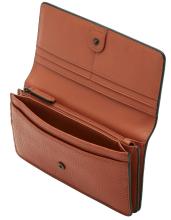 Liebeskind Damengeldtasche braun orange Slam Wallet Large Chayenne Powder RFID