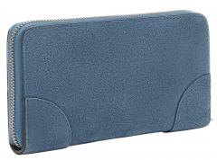 Retro Denim Lederbörse Liebeskind Audre Suede Sally blau