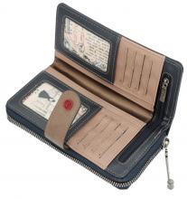 Anekke Damenbrieftasche City Art bunt rot blau