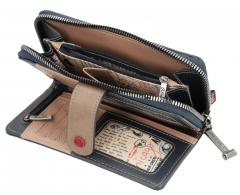 Anekke Damenbrieftasche City Art bunt rot blau