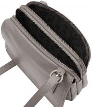 Liebeskind Berlin Ledertasche Grau Mareike Crossbody S Honey Grey