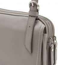 Liebeskind Berlin Ledertasche Grau Mareike Crossbody S Honey Grey