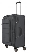 Travelite Skaii M 67cm erweiterbarer Rollenkoffer gipfelgrau anthrazit