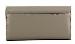 Damen Portmonee Calvin Klein Core Trifold LG Black Silver RFID