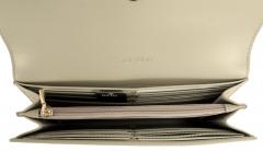 Damen Portmonee Calvin Klein Core Trifold LG Black Silver RFID