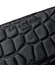 Liebeskind Berlin Lederbörse Black Kroko Gigi Schwarz Krokoprägung RFID Schutz