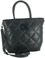 Guess Damenhenkeltasche Plum Brightside Bordeaux Steppnähte