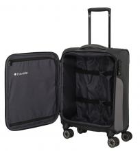 Handgepäcktrolley Travelite Viia S 55cm anthrazit TSA Zahlenschloss