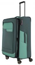 Travelite Viia L 77cm Eukalyptus grün Reisekoffer mit Dehnfalte