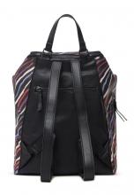 Desigual Cityrucksack Loen Salvaje schwarz bunt