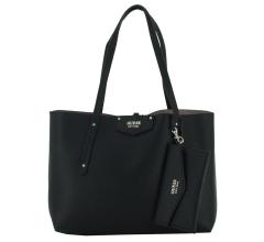 Wendetasche mit Pochette Guess Brenton Reversible Tote Dark Taupe