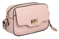 L.Credi Damenschultertasche Pink Clay Idalia Rosa