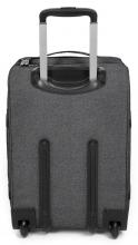 Handgepäck Reisetasche Eastpak Transitr S Black Denim dunkelgrau meliert Weekender