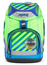 neongrüner Schulrucksack blau 6-teiliges Set ergobag pack TruckBär Neo Edition