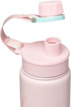 Isolierflasche Satch doppelwandig Rose Steel Edelstahl