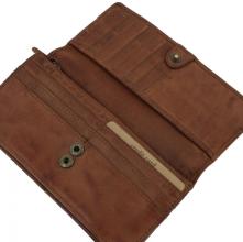 Ledergeldtasche Harbour 2nd Shelly Soft Weaving Caramel