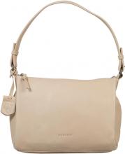 Schultertasche Burkely Just Jolie Buttermilk Beige crossover Glattleder
