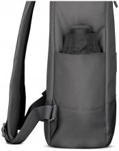 Jugendrucksack mit Überschlag Robin Medium Johnny Urban Pet Flasche Dunkelgrau Dark Grey