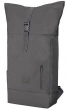 Jugendrucksack mit Überschlag Robin Medium Johnny Urban Pet Flasche Dunkelgrau Dark Grey