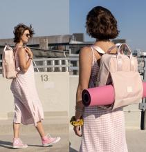 Mädchen Rucksacktasche Jona Johnny Urban Daypack Rose Rosa Lachs Fitness