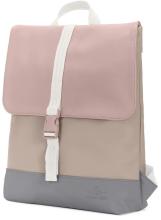 nachhaltiger Damenrucksack Ruby Johnny Urban Sleek dreifärbig Beige Rose