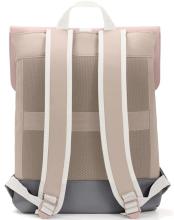 nachhaltiger Damenrucksack Ruby Johnny Urban Sleek dreifärbig Beige Rose