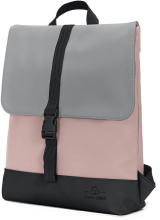 Johnny Urban Ruby Flap Rucksack Medium mattes Finish bunt Rose Grey