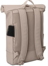 Alltagsrucksack Harvey Johnny Urban Sleek gummiert Beige