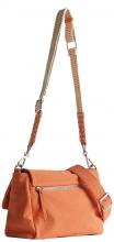 Schultertasche Desigual Copenhague Half Logo Salmon Lachsorange Kordel