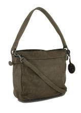 Leder Hobobag Harbour2nd Anchor Love Luisa Caramel Hellbraun