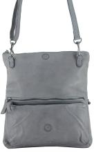 Denim klappbare Schultertasche Patricia Anchor Love Harbour2nd Grau