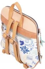 City-Rucksack Anekke Sunrise Skyline Mediterranes Flair Santorin Blau bunt