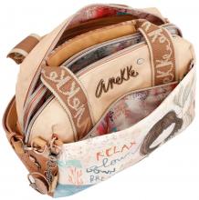 Bowlingbag bunt beige Anekke Mediterranean eco friendly zweigeteilt