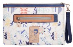 extravagante Damenhandtasche Etui Tablet Anekke Sunrise Mediterranean Greece