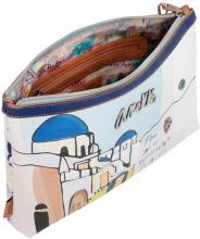 extravagante Damenhandtasche Etui Tablet Anekke Sunrise Mediterranean Greece