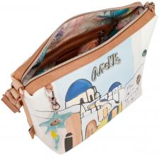 Crossover Tasche Anekke Sunrise Santorin Print Towanda Anhänger