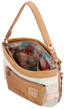 Schultertasche Anekke Mediterranean Bunt Print am Meer Entspannung