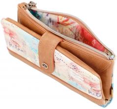 Portemonnaie Anekke Mediterranean bunt bestickt Statement Etui