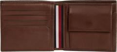 Herren Geldbörse Premium Leather Tommy Hilfiger CC Flap and Coin Brown