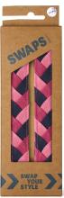 2er Set geflochtene Satch Swaps Braided Pink Wechselbänder